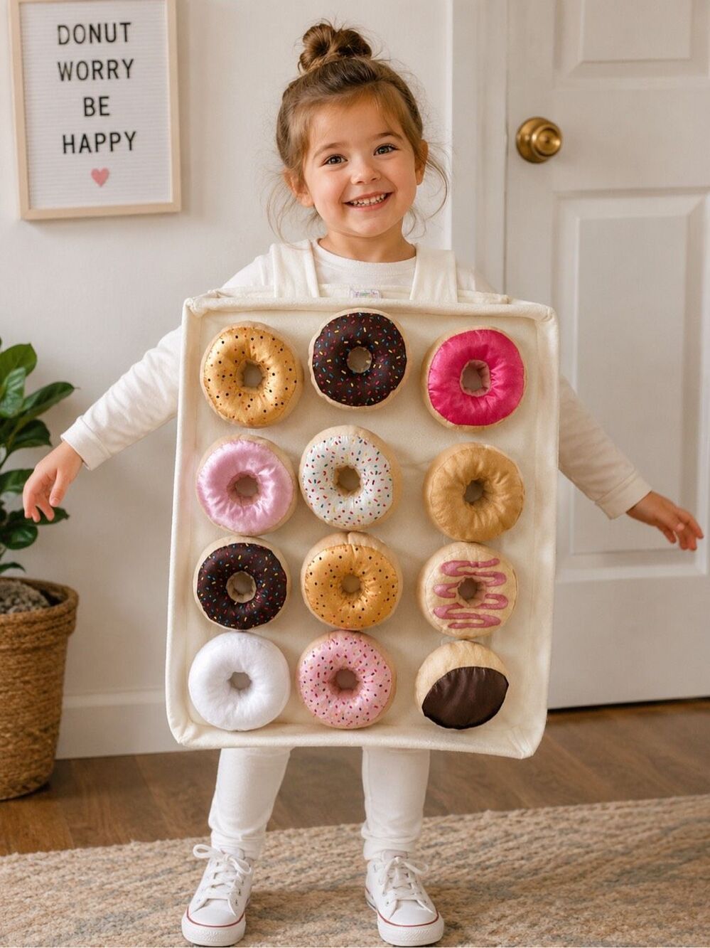 Dress-Up-America Doughnut Box Costume for Kids - Donut Costume Set fun of a kind